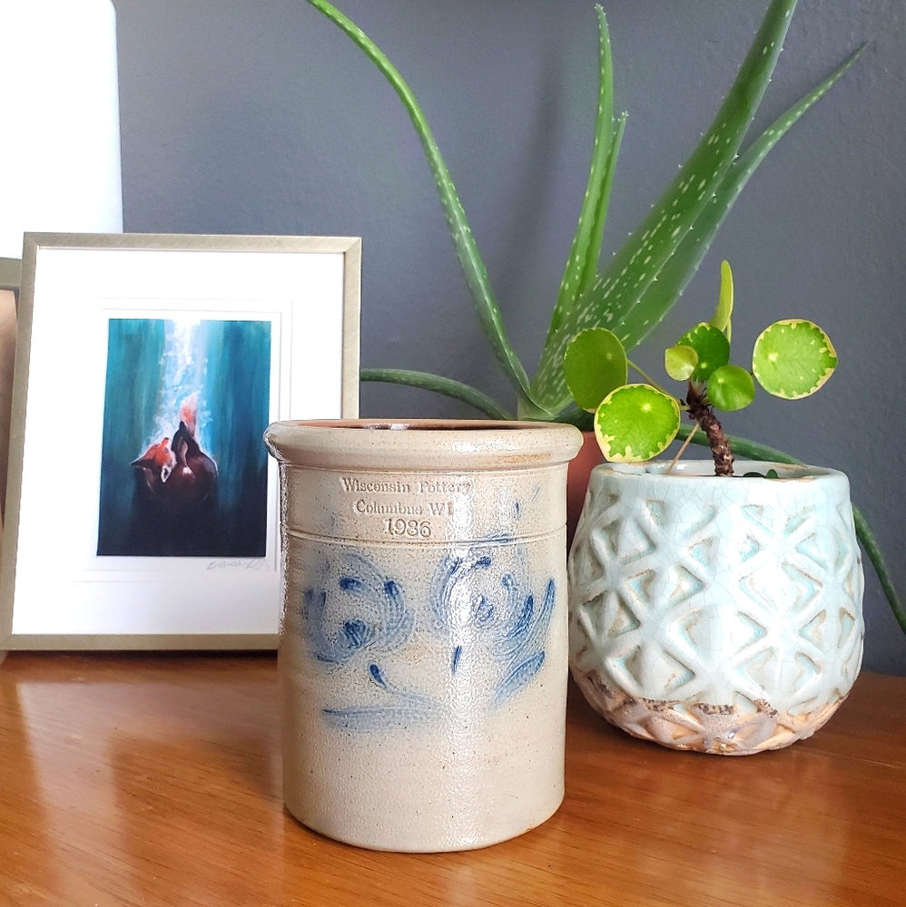 Vintage Marked Wisconsin Pottery